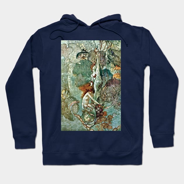 The Little Mermaid - Andreas Duncan Carse Hoodie by forgottenbeauty